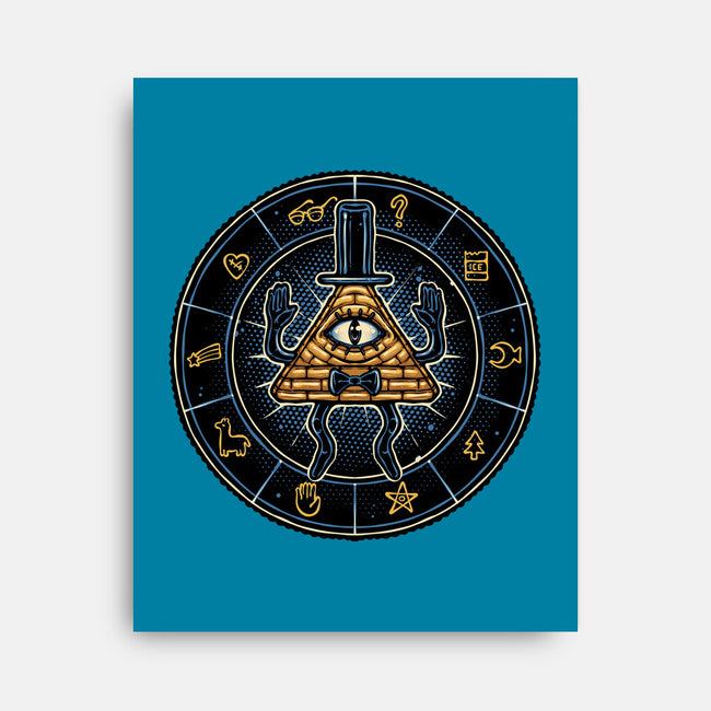 Master Of Secrets-None-Stretched-Canvas-glitchygorilla