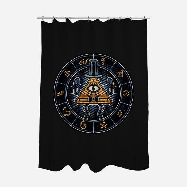Master Of Secrets-None-Polyester-Shower Curtain-glitchygorilla