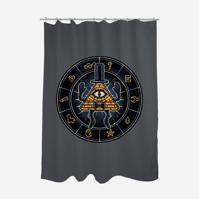 Master Of Secrets-None-Polyester-Shower Curtain-glitchygorilla