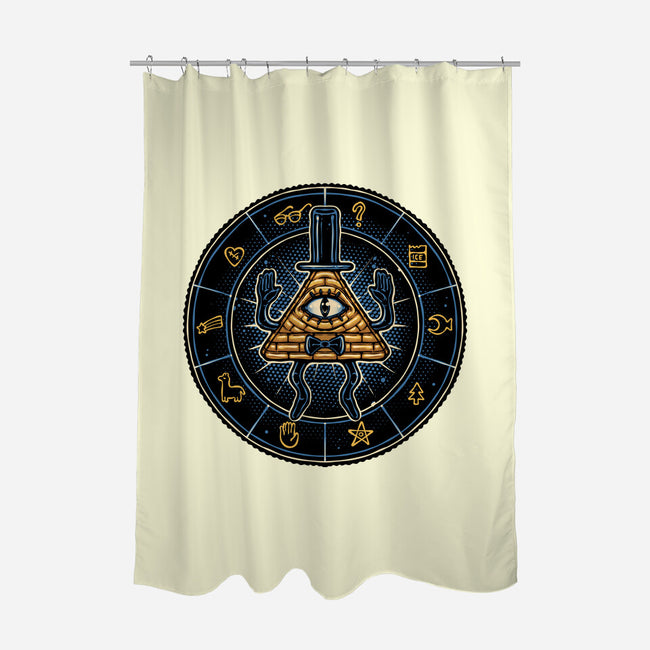 Master Of Secrets-None-Polyester-Shower Curtain-glitchygorilla