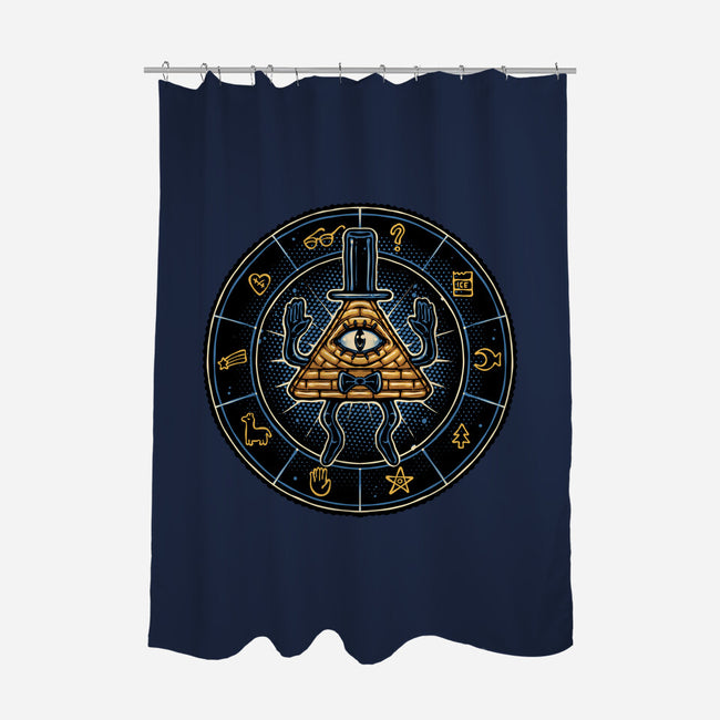 Master Of Secrets-None-Polyester-Shower Curtain-glitchygorilla
