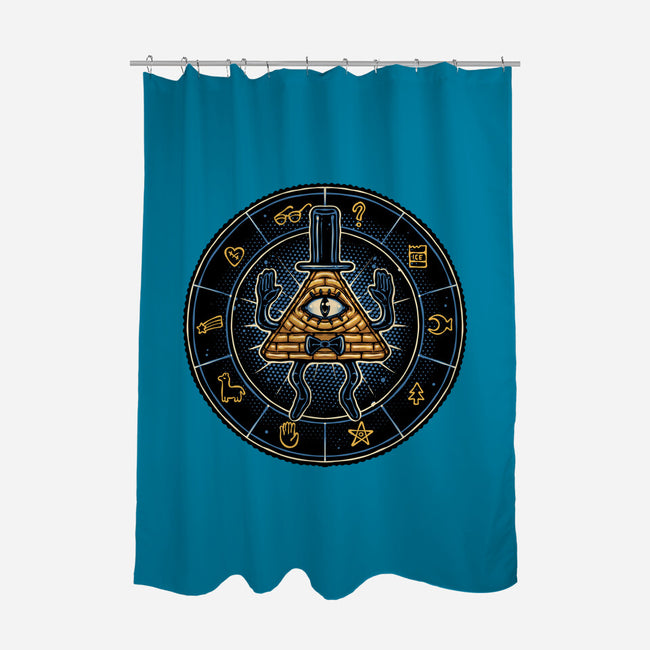 Master Of Secrets-None-Polyester-Shower Curtain-glitchygorilla