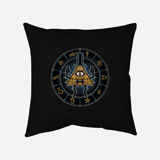Master Of Secrets-None-Removable Cover w Insert-Throw Pillow-glitchygorilla