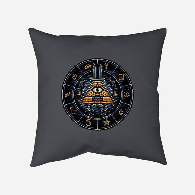 Master Of Secrets-None-Removable Cover w Insert-Throw Pillow-glitchygorilla