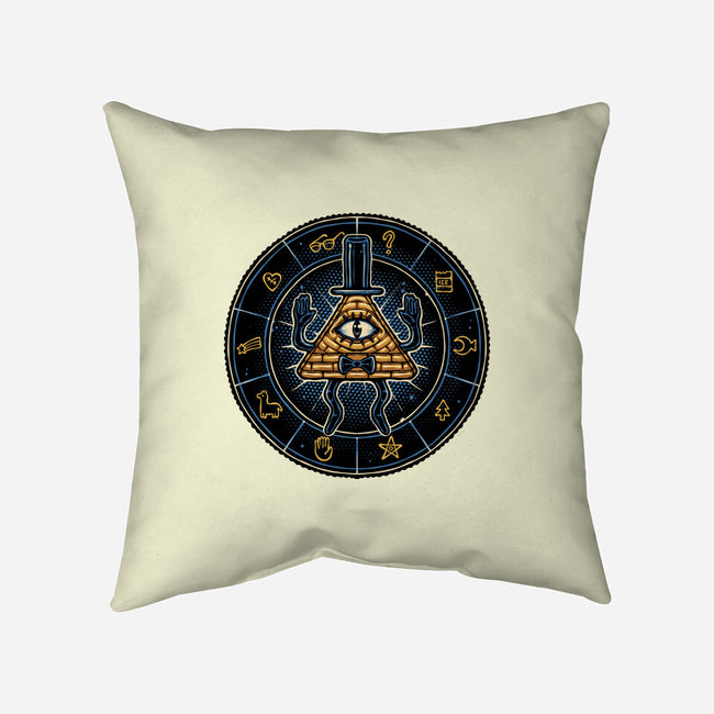 Master Of Secrets-None-Removable Cover w Insert-Throw Pillow-glitchygorilla