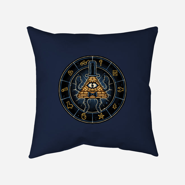 Master Of Secrets-None-Removable Cover w Insert-Throw Pillow-glitchygorilla