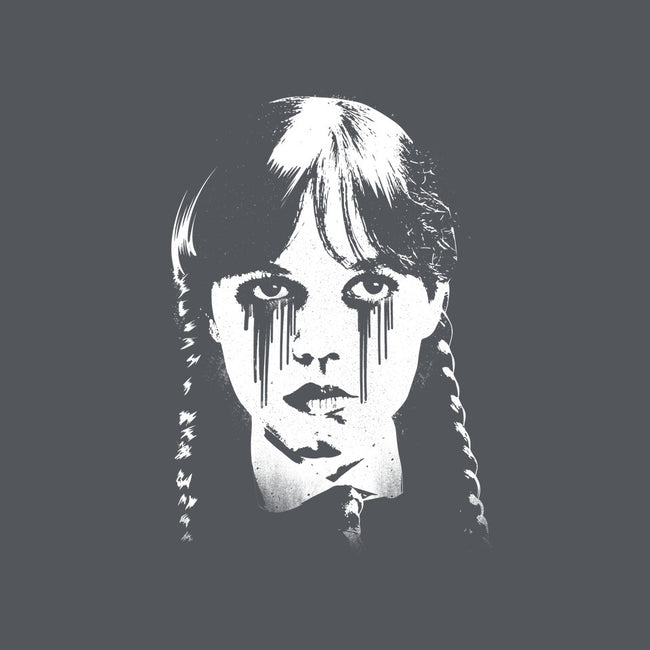 Wednesdays Tears-Womens-Fitted-Tee-rocketman_art