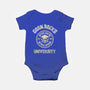 Goon Docks University-Baby-Basic-Onesie-retrodivision