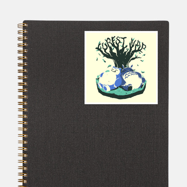 Forest Nap-None-Glossy-Sticker-estudiofitas