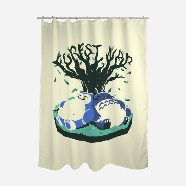 Forest Nap-None-Polyester-Shower Curtain-estudiofitas