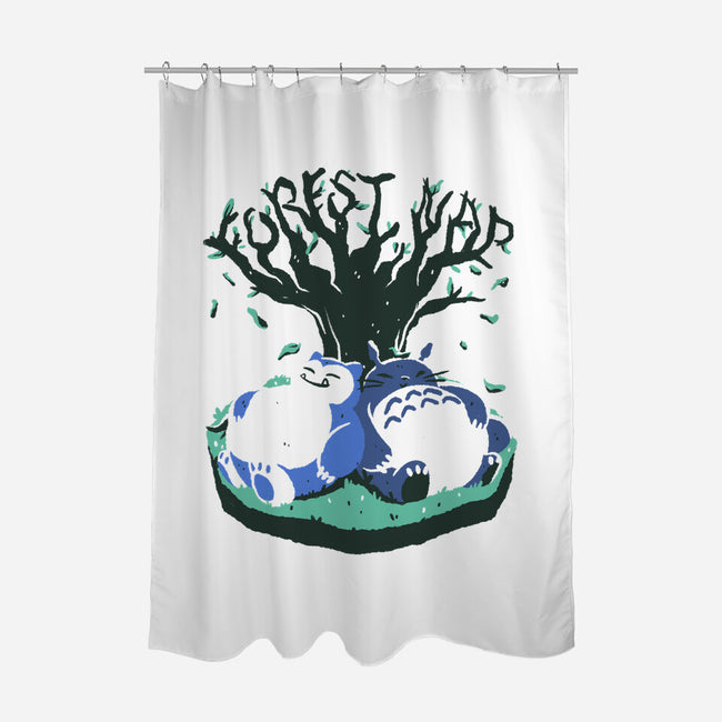 Forest Nap-None-Polyester-Shower Curtain-estudiofitas