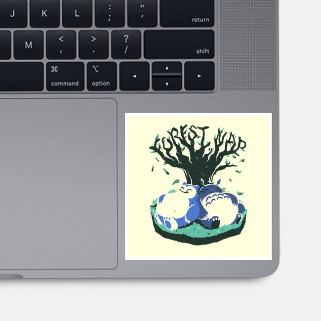 Forest Nap-None-Glossy-Sticker-estudiofitas