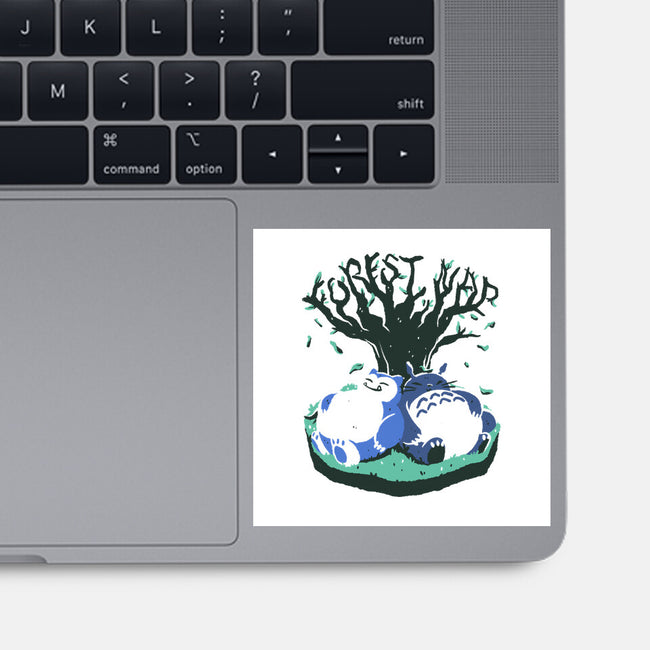 Forest Nap-None-Glossy-Sticker-estudiofitas