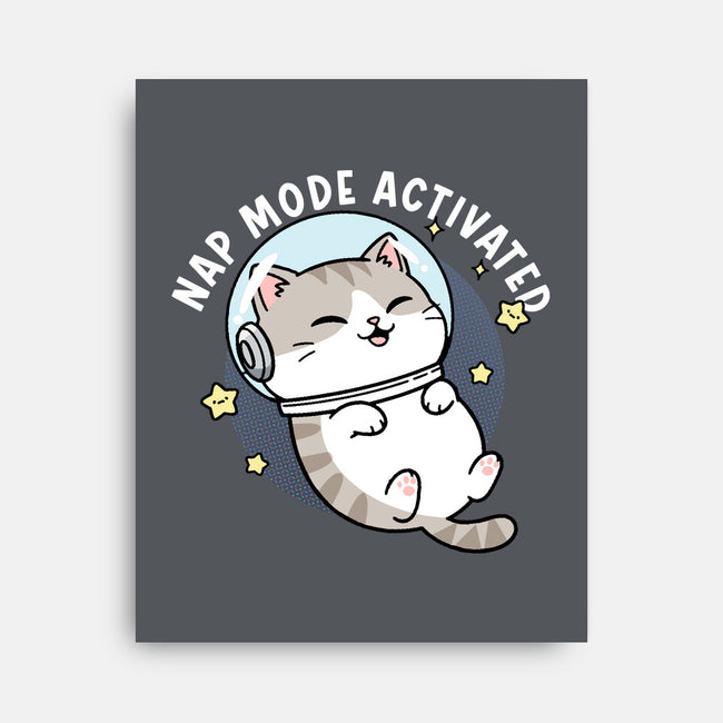 Zero‑Gravity Snooze-None-Stretched-Canvas-Lorets