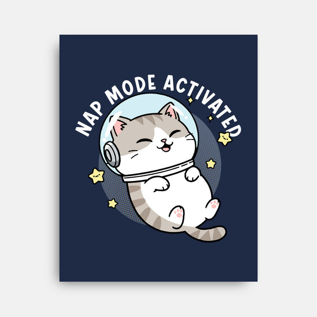 Zero‑Gravity Snooze-None-Stretched-Canvas-Lorets