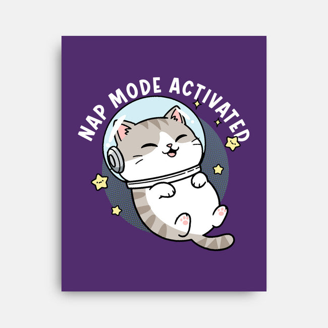 Zero‑Gravity Snooze-None-Stretched-Canvas-Lorets