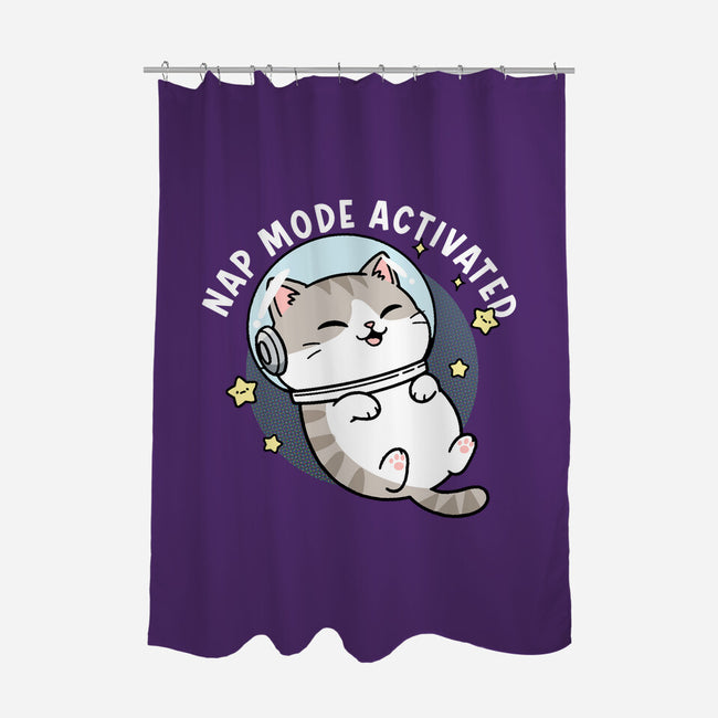 Zero‑Gravity Snooze-None-Polyester-Shower Curtain-Lorets