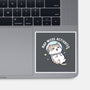 Zero‑Gravity Snooze-None-Glossy-Sticker-Lorets