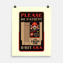 Please Be Patient-None-Matte-Poster-BadBox