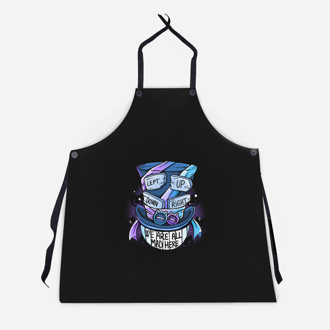 Left Up Down And Right-Unisex-Kitchen-Apron-Vallina84