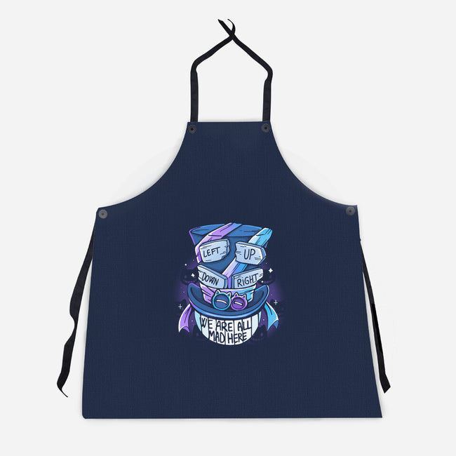 Left Up Down And Right-Unisex-Kitchen-Apron-Vallina84