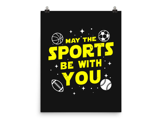 May The Sports Be With You