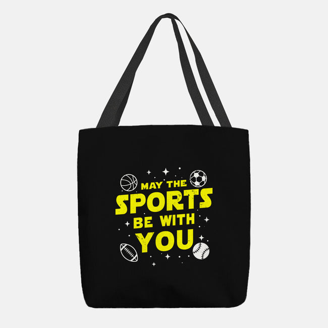 May The Sports Be With You-None-Basic Tote-Bag-Boggs Nicolas