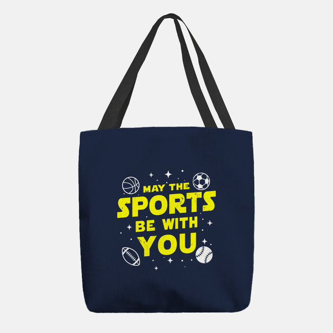 May The Sports Be With You-None-Basic Tote-Bag-Boggs Nicolas