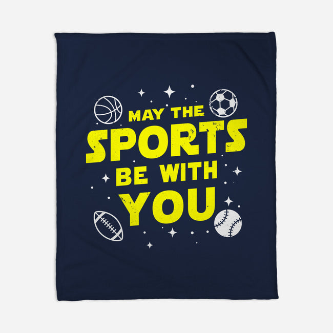 May The Sports Be With You-None-Fleece-Blanket-Boggs Nicolas