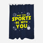 May The Sports Be With You-None-Polyester-Shower Curtain-Boggs Nicolas