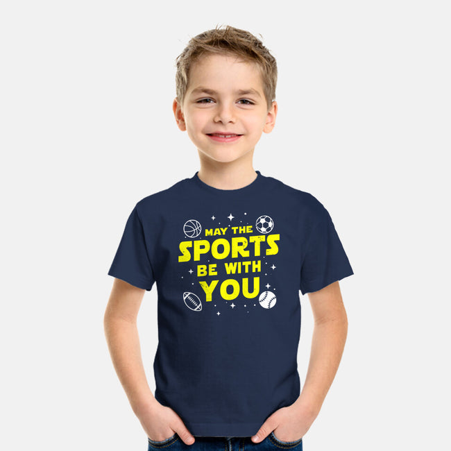 May The Sports Be With You-Youth-Basic-Tee-Boggs Nicolas