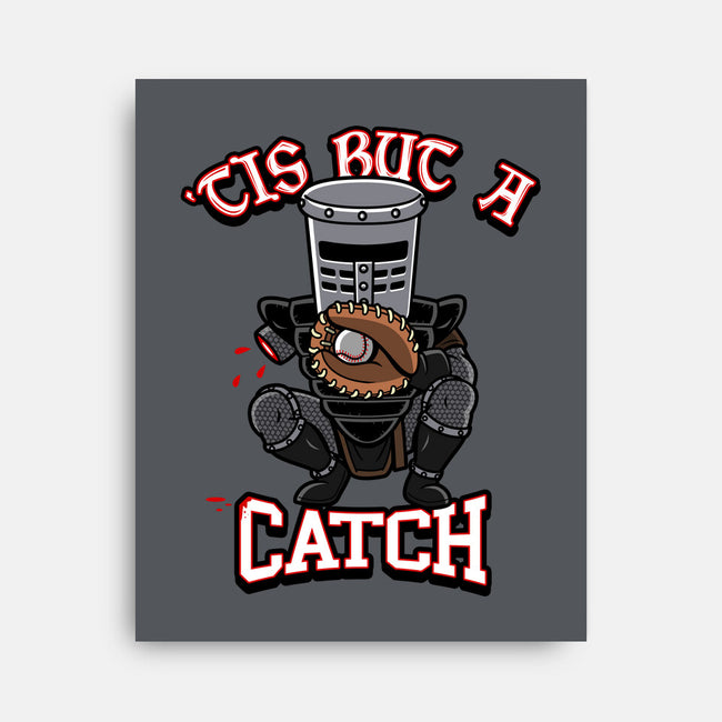 Tis But A Catch-None-Stretched-Canvas-Boggs Nicolas