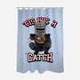 Tis But A Catch-None-Polyester-Shower Curtain-Boggs Nicolas