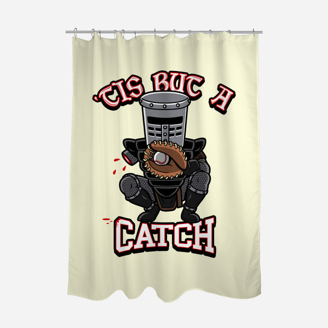 Tis But A Catch-None-Polyester-Shower Curtain-Boggs Nicolas