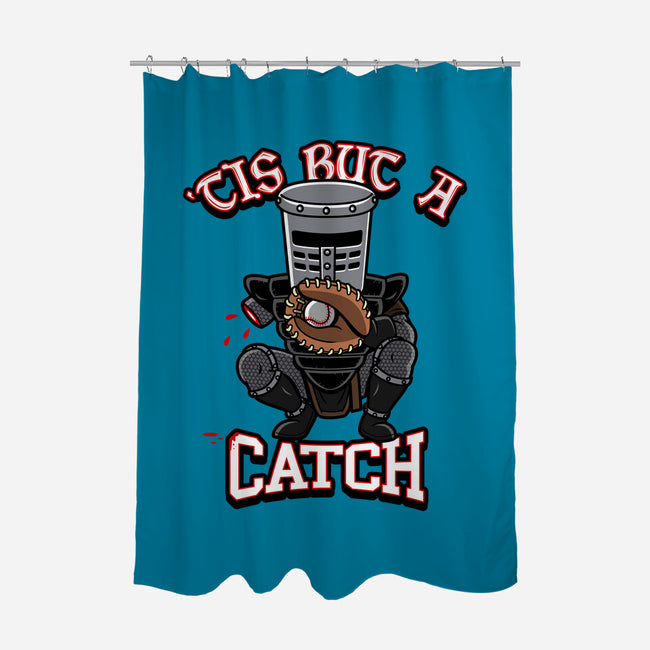 Tis But A Catch-None-Polyester-Shower Curtain-Boggs Nicolas