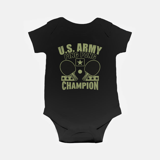 Forrest Pong Champ-Baby-Basic-Onesie-Boggs Nicolas
