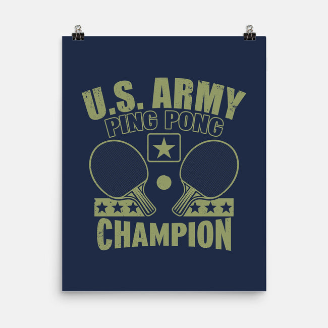 Forrest Pong Champ-None-Matte-Poster-Boggs Nicolas