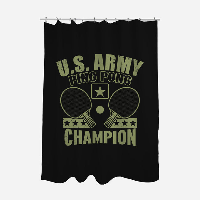 Forrest Pong Champ-None-Polyester-Shower Curtain-Boggs Nicolas