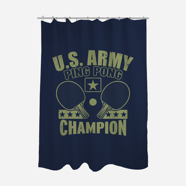 Forrest Pong Champ-None-Polyester-Shower Curtain-Boggs Nicolas