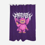 Pazuzu Collectable Tee-None-Polyester-Shower Curtain-Jorgetiradoart