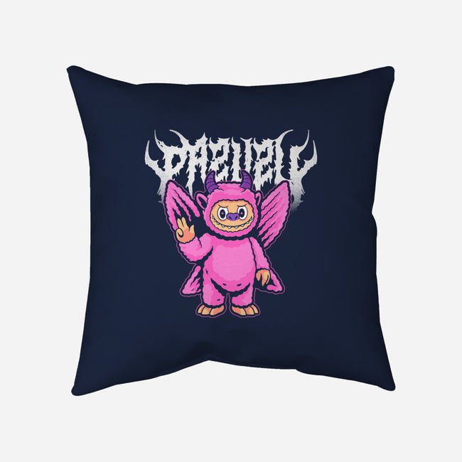 Pazuzu Collectable Tee-None-Removable Cover w Insert-Throw Pillow-Jorgetiradoart