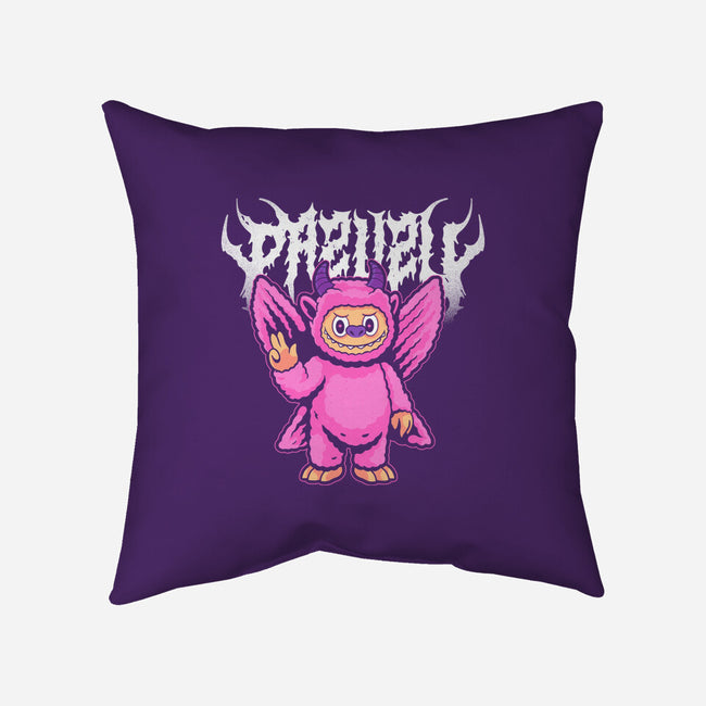 Pazuzu Collectable Tee-None-Removable Cover w Insert-Throw Pillow-Jorgetiradoart