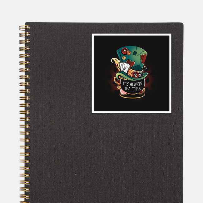 It's Always Tea Time-None-Glossy-Sticker-Vallina84