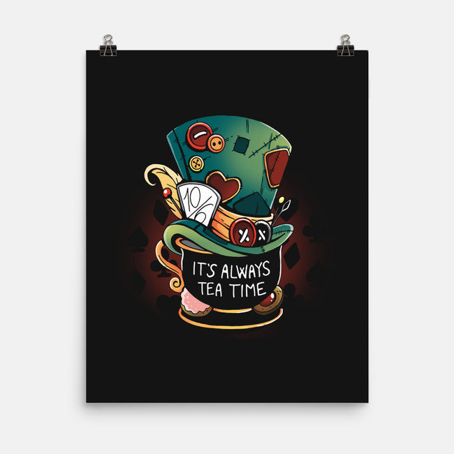 It's Always Tea Time-None-Matte-Poster-Vallina84