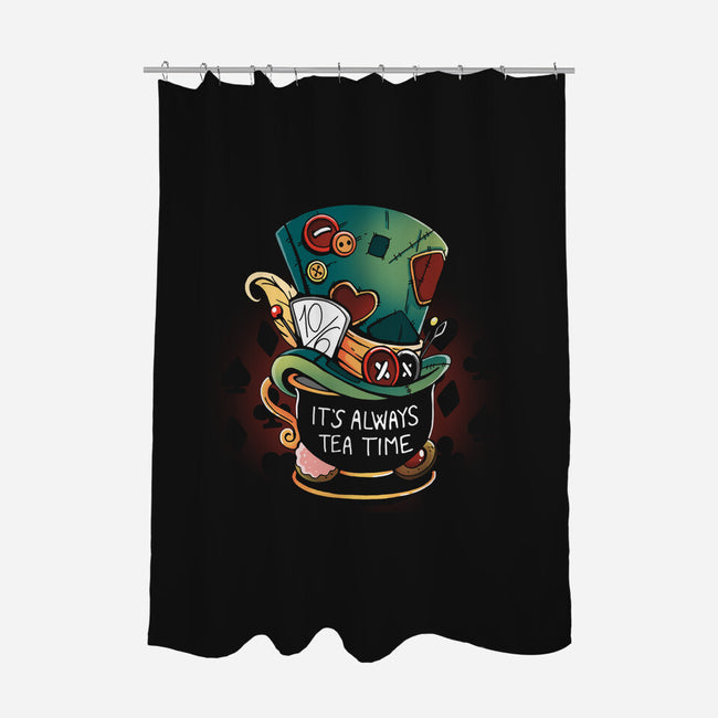 It's Always Tea Time-None-Polyester-Shower Curtain-Vallina84