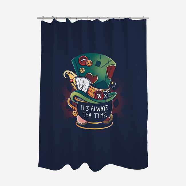 It's Always Tea Time-None-Polyester-Shower Curtain-Vallina84
