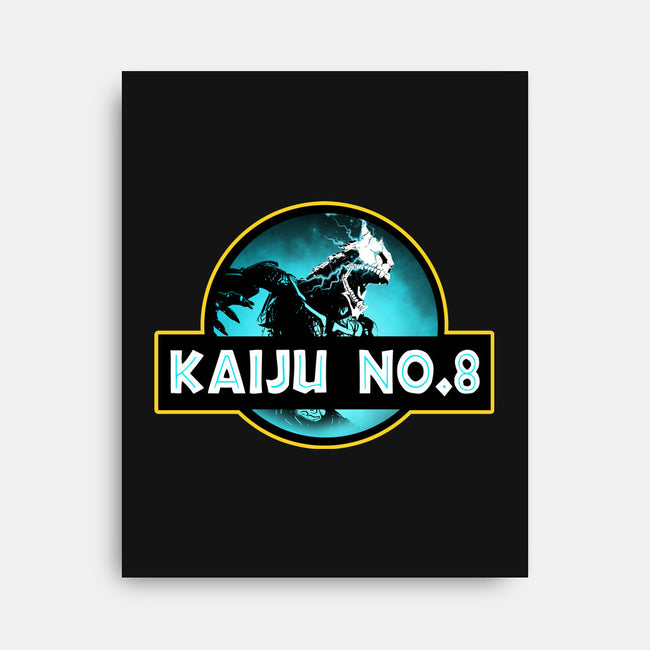 Kaiju Number Eight-None-Stretched-Canvas-Wookie Mike