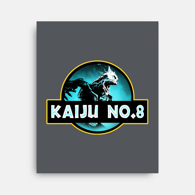 Kaiju Number Eight-None-Stretched-Canvas-Wookie Mike