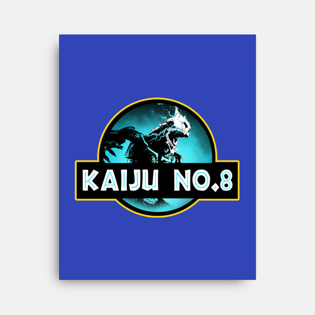 Kaiju Number Eight-None-Stretched-Canvas-Wookie Mike
