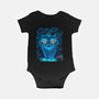 Blue Demon Cat-Baby-Basic-Onesie-rmatix